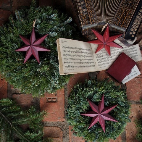 adventni věnec country wreath