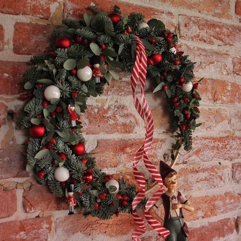 adventni věnec country wreath