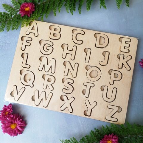 Výuková tabulka abeceda pro děti gaiahome