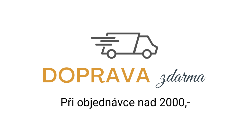 doprava zdarma při objednávce nad 2000 Kč gaiahome