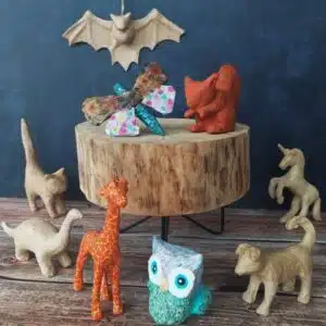 3D kartonová zvířátka