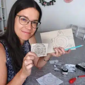 linoryt a textilní barvy gaiahome