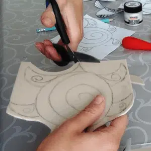 linoryt a textilní barvy gaiahome