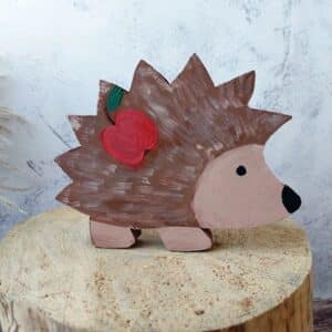 Dřevěný JEŽEČEK VĚTŠÍ