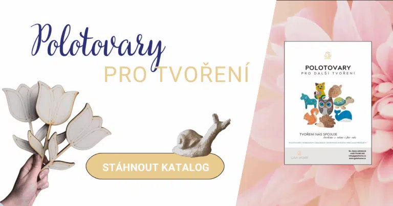 Polotovary k dotvoření katalog pro školy gaiahome