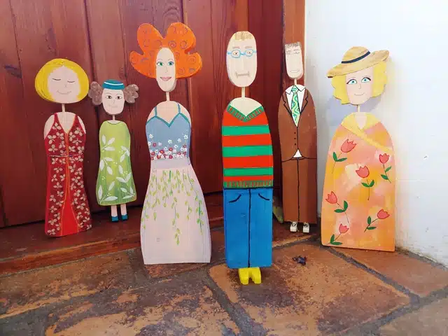 kreativní workshopy fantazijni drevena figurka gaiahome