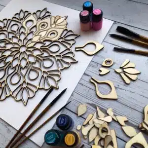 VELKÁ DEKORACE NA PLÁTNO – MANDALA – WORKSHOP
