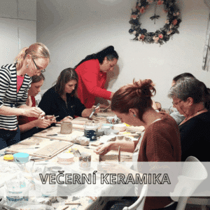 VEČERNÍ KERAMIKA PRO DOSPĚLÉ 17:30 – 19:30