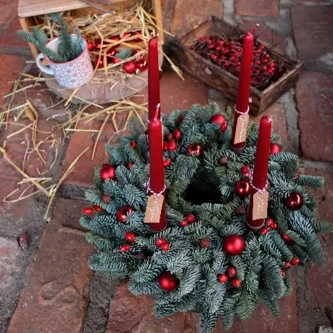 adventni věnec country wreath